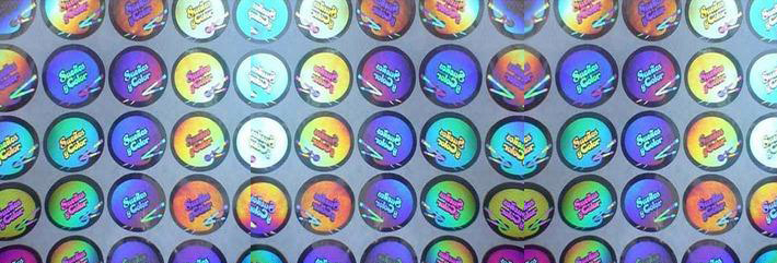 Holographic Security Labels